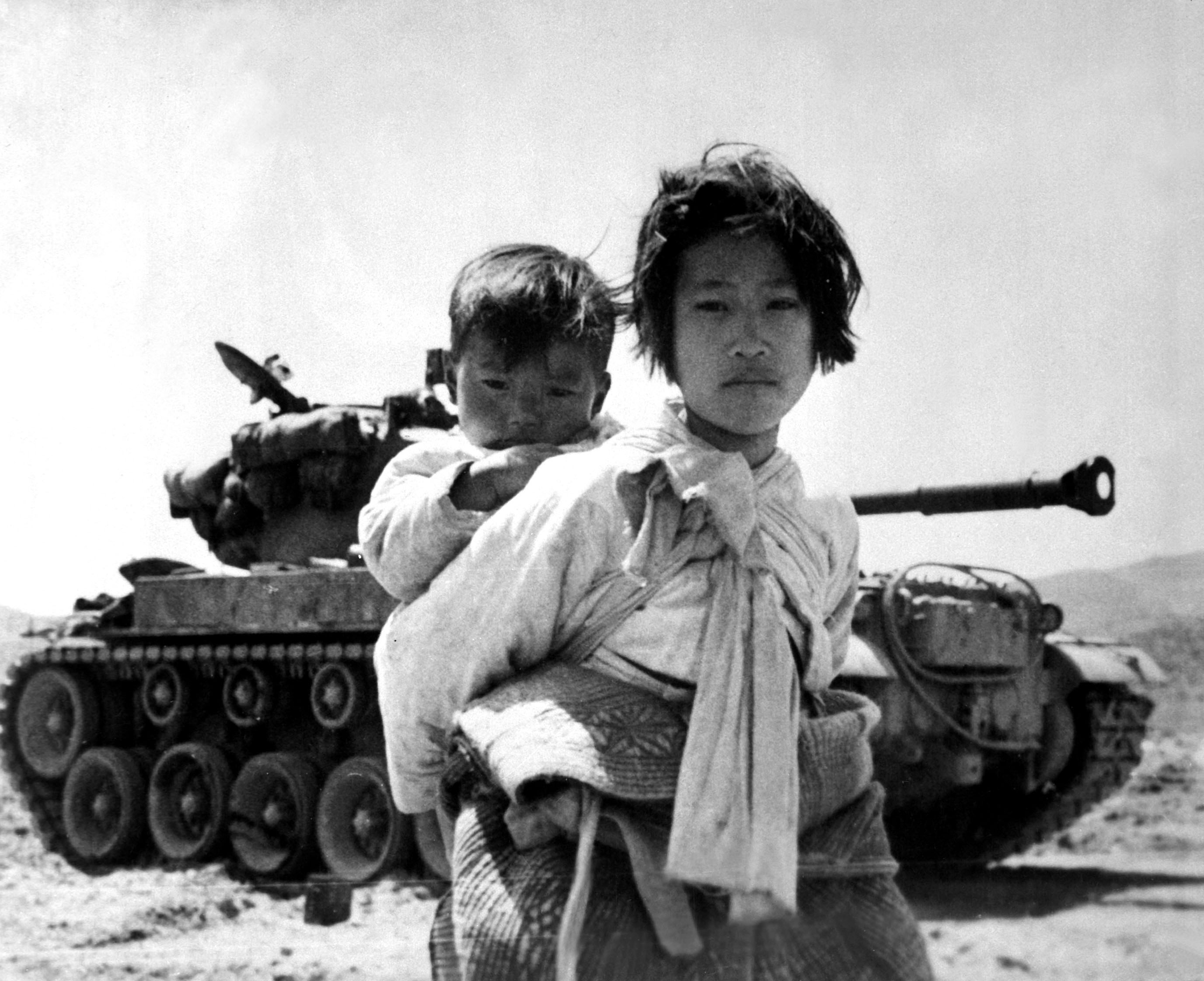 Coréenne durant la guerre