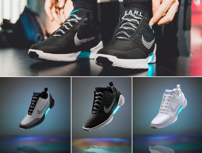 nike avec lacet automatique